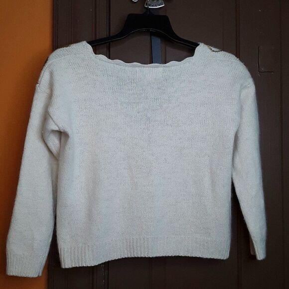 Vintage Marnie West Women's size S Knit Cardigan Top - Picture 2 of 11